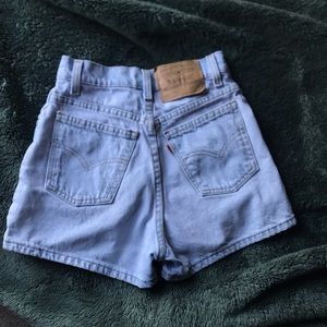 Vintage Levi 912 Jean Shorts